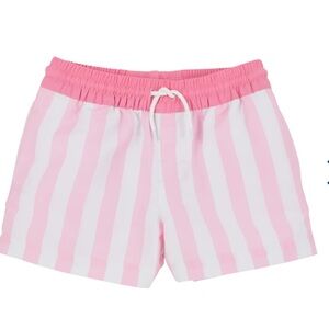 TBBC pink and white swim bottoms